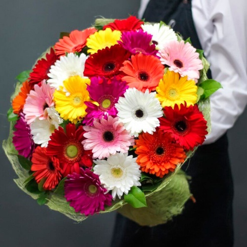 Букет из Герберы Микс фото 4