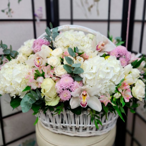 Корзина с цветами Макс фото 5