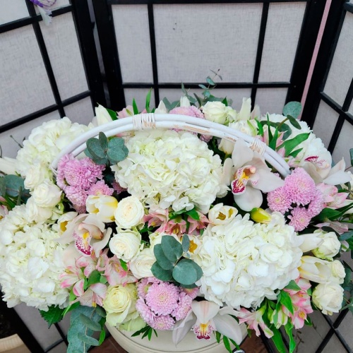 Корзина с цветами Макс фото 3