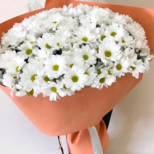 Монобукет из Хризантем фото 2