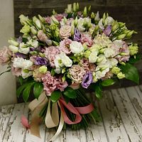 Букет из Эустомы Микс