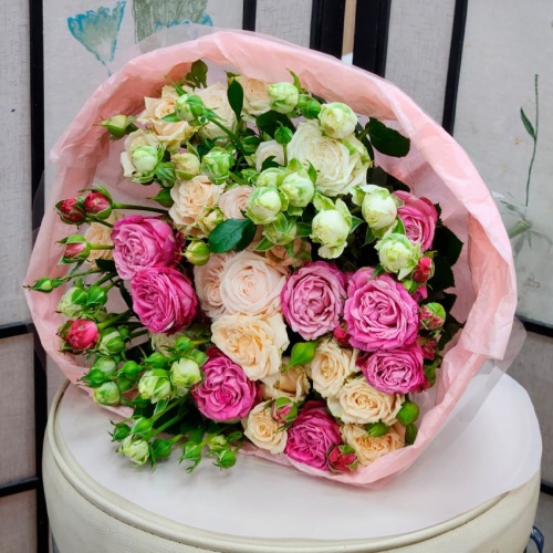 Роза Эквадор Кустовая Микс фото 4