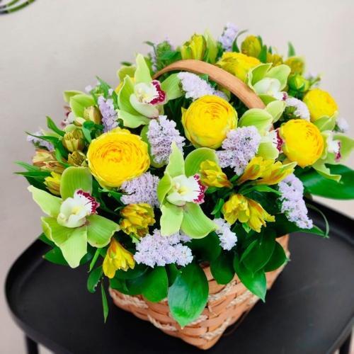 Корзина с Орхидеями фото 6