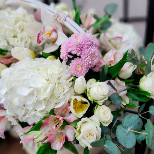 Корзина с цветами Макс фото 4