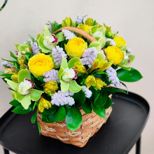 Корзина с Орхидеями фото 4