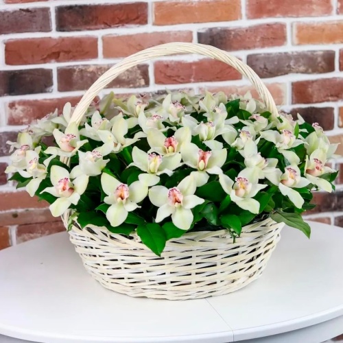 Корзина с Орхидеями фото 2