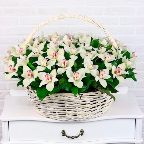 Корзина с Орхидеями фото 3