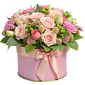 Цветы в коробке