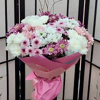 Монобукет из Хризантем