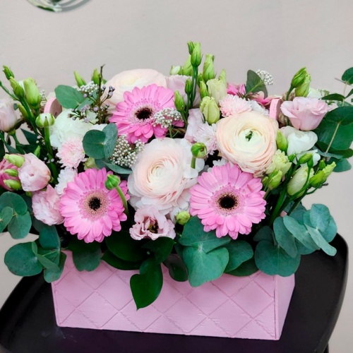 Цветы в ящиках Микс