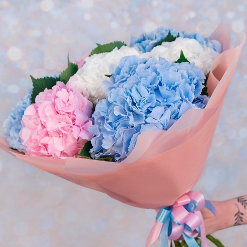 Букет из Гортензий