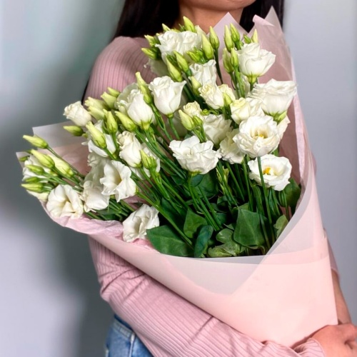 Букет из Эустомы фото 2