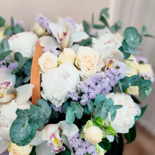 Корзина с Пионами фото 5