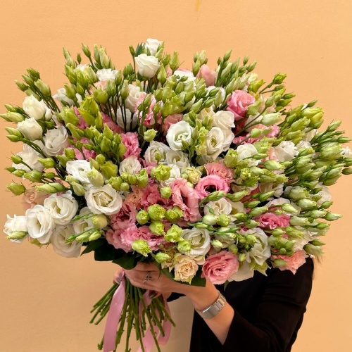 Букет из Эустомы Микс фото 2