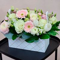 Цветы в ящиках Микс