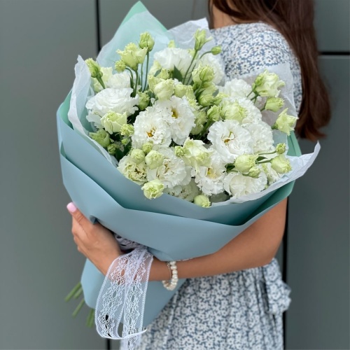 Букет из Эустомы Букет из Эустомы