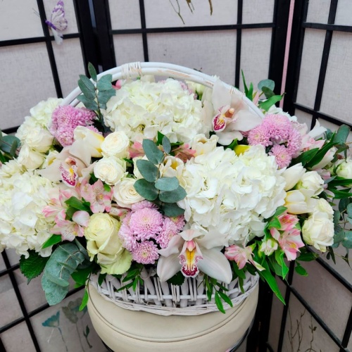 Корзина с цветами Макс фото 2