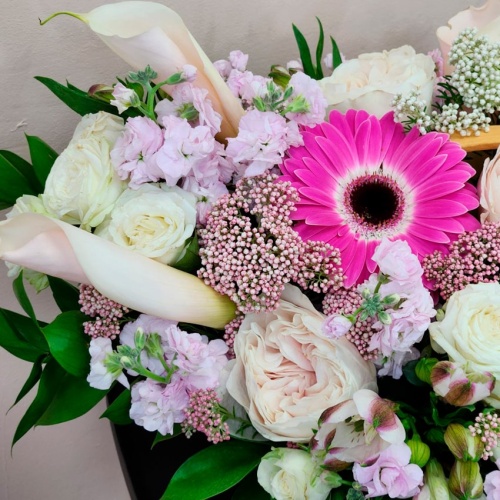 Корзина с цветами Микс фото 2