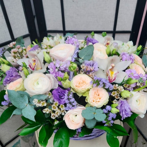 Корзина с цветами Макс фото 3