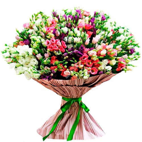 Букет из Эустомы Микс