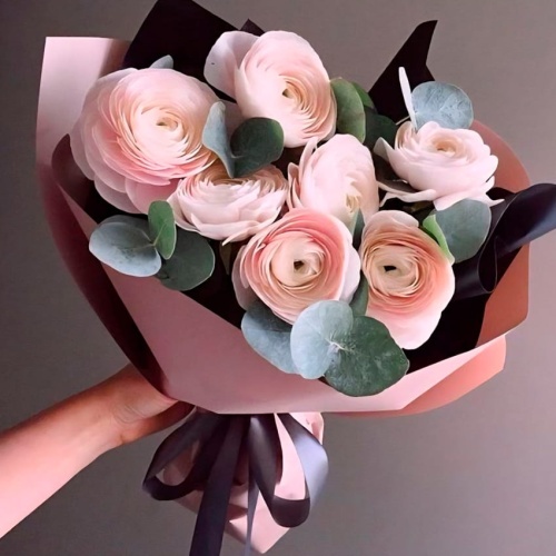 Авторский букет из Ранункулюсов Авторский букет из Ранункулюсов