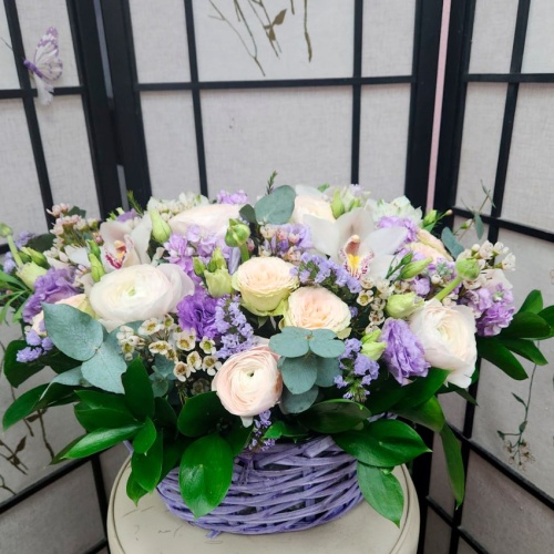 Корзина с цветами Макс фото 2